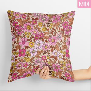 Hovedbilde Retro blomster rosa høst